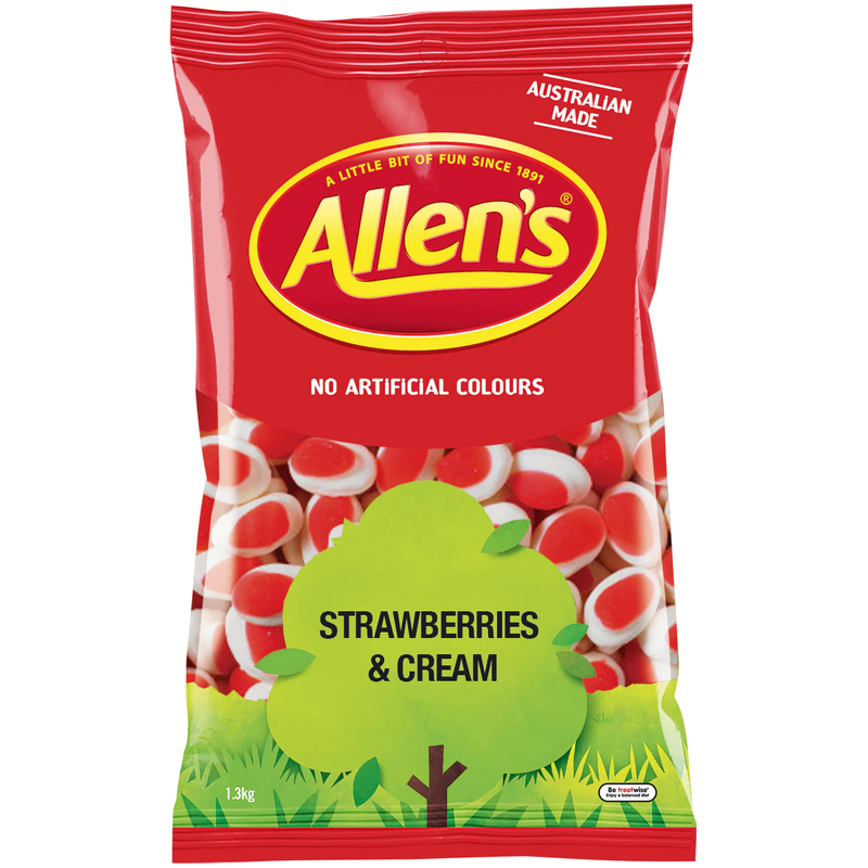 Allen's Strawberries & Cream 1.3kg