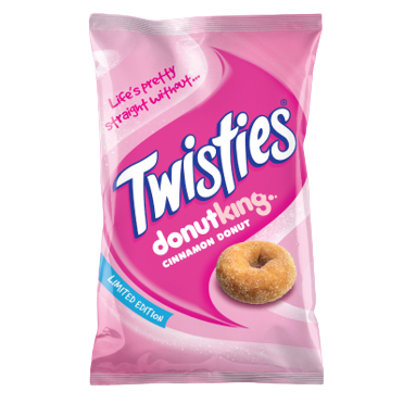 Twisties Donut King Cinnamon Donut 80g (Limited Edition)