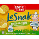 Uncle Tobys Le Snak Cheddar Cheese Dip & Crackers 264g