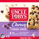 Uncle Tobys Muesli Bar Chewy Choc Chip 6 Pack 185g