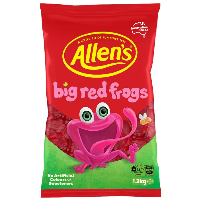 Allen's Red Frogs 1.3kg