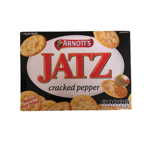 Arnott's Jatz Cracked Pepper 225g