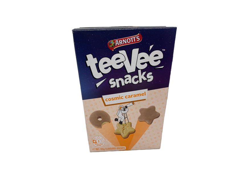 Arnott's TeeVee Snacks Cosmic Caramel 165g