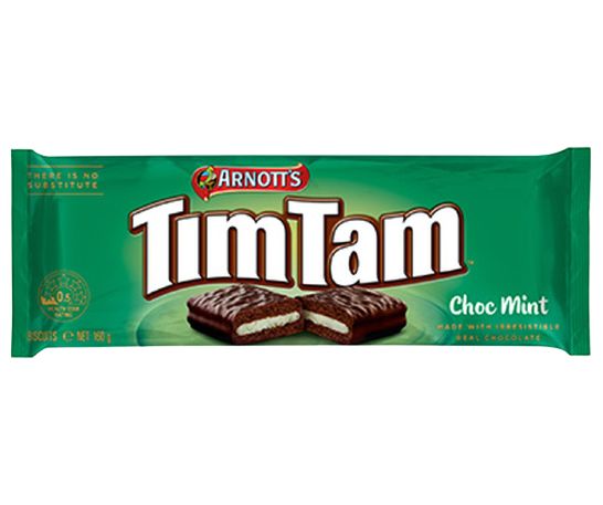 Arnott's Tim Tam Choc Mint 160g