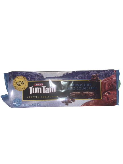 Arnott's Tim Tam Murray River Salted Double Choc 175g