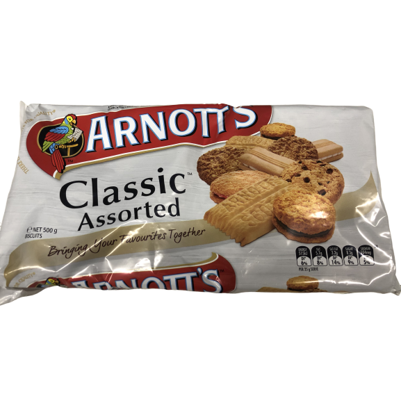 Arnott's Classic Assorted 500g