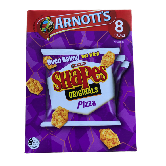 Arnott's Shapes x 8 Multipack 200g (4 flavour options)