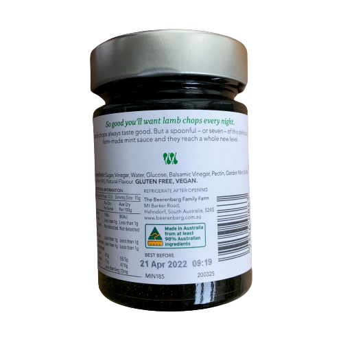Beerenberg Mint Jelly 185g