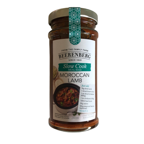 Beerenberg Slow Cook Meal Base - Moroccan Lamb 240ml