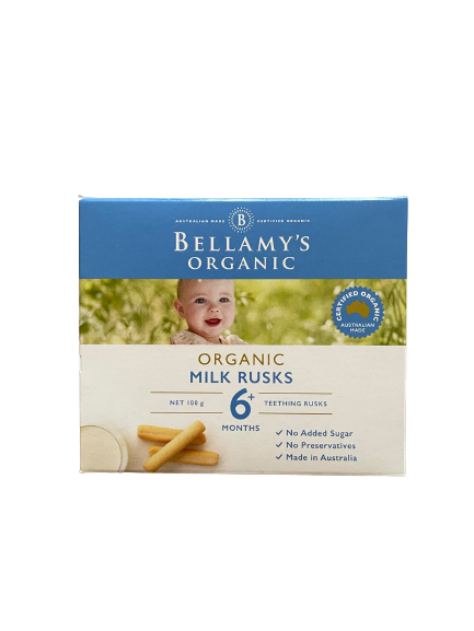 Bellamys Organic Milk Rusks
