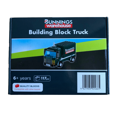 Bunnings Building Block Truck