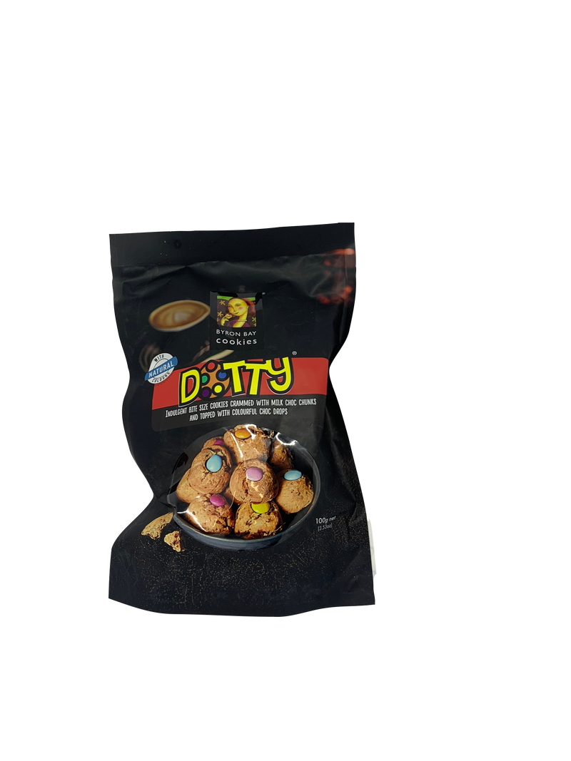 Byron Bay Dotty Cookies Bites Pouch 100g