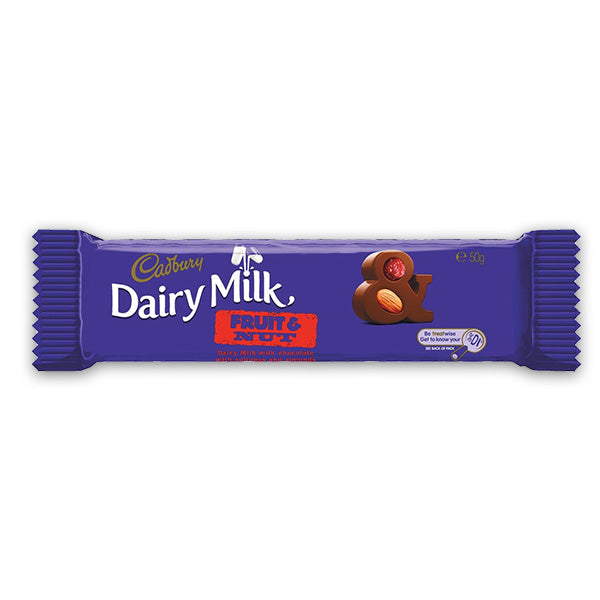 Dairy Milk Fruit & Nut 50g