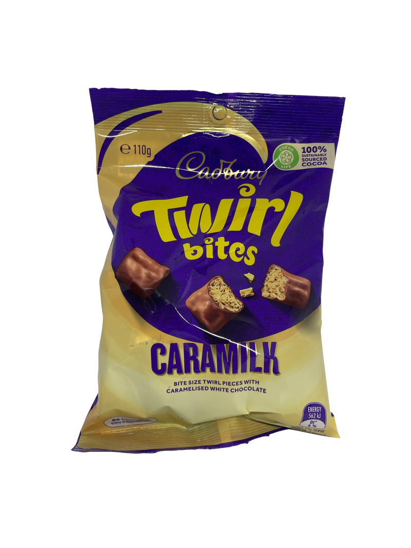 Cadbury Twirl Bites Caramilk 110g