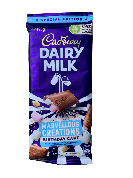 Cadbury Dairy Milk Marvellous Creations Birthday Cake 190g