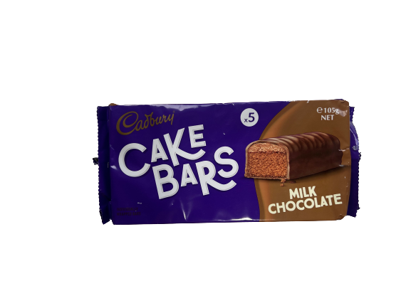 Cadbury Milk Chocolate Cake Bars 105g