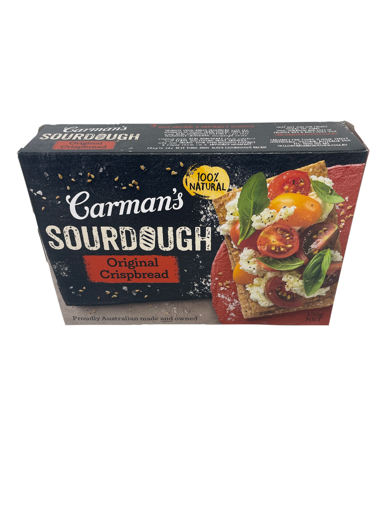 Carmans Sourdough Original Crispbread 120g