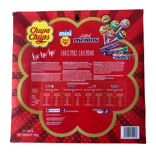 Chupa Chups Advent Calendar 192g