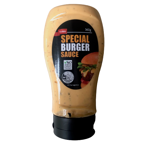 Coles Special Burger Sauce - 360g