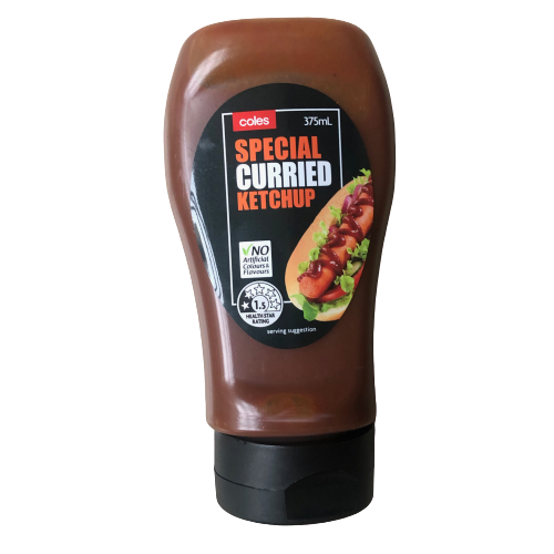 Coles Special Curried Ketchup - 375ml