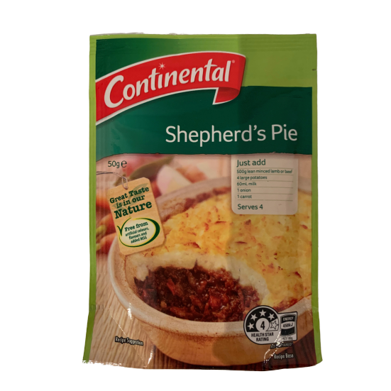 Continental Shepherd's Pie 50g
