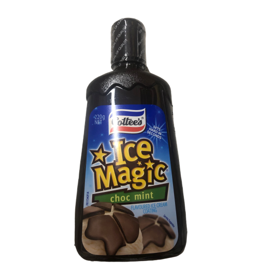 Cottees Ice Magic Choc Mint 220g
