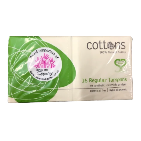 Cottons 16 Regular Tampons