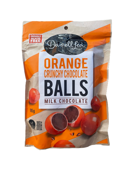 Darrell Lea Better Milk Chocolate Orange Balls 185g