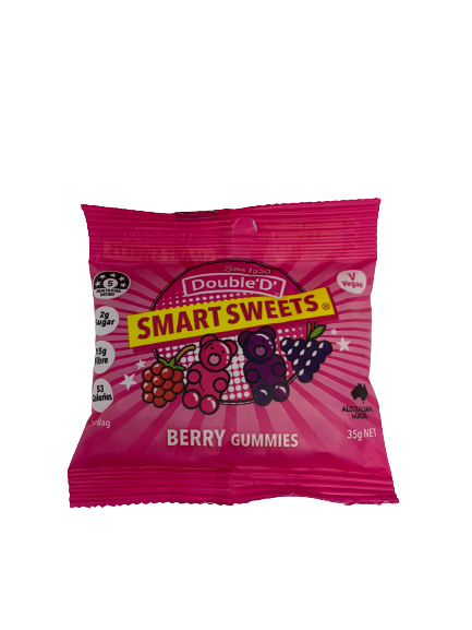 Double D Smart Sweets Berry Gummies 35g