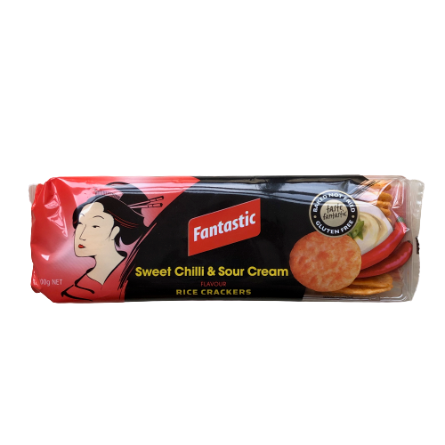 Fantastic Sweet Chilli & Sour Cream Rice Crackers 100g