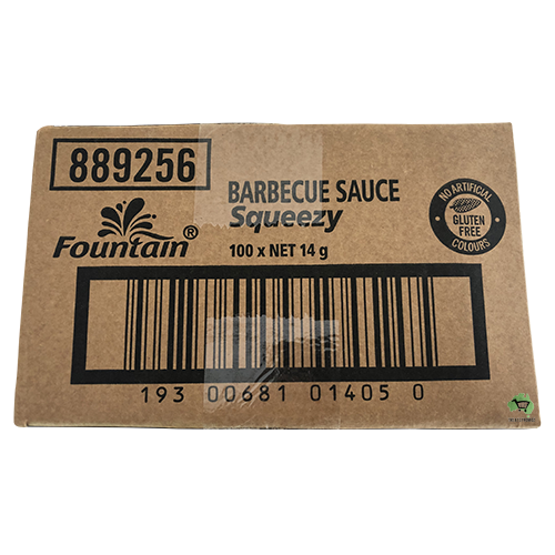Fountain BBQ Sauce 100x14g