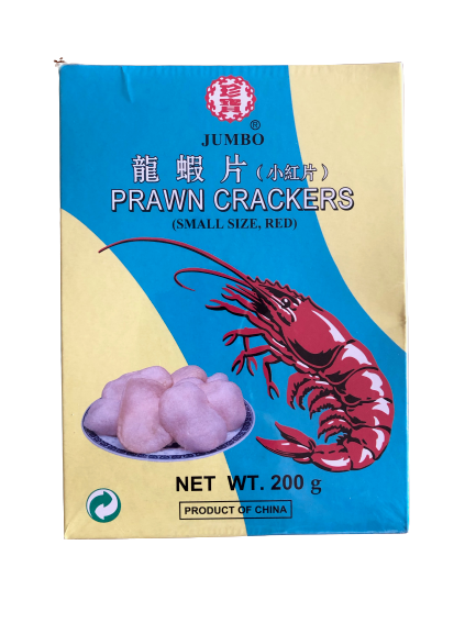 Jumbo Prawn Crackers (Small Size, Red) 200g