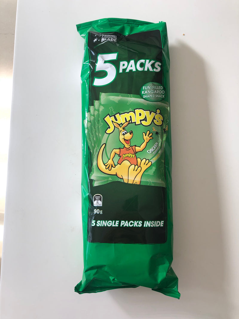 Jumpys - Chicken Potato Snacks - 6 single serves