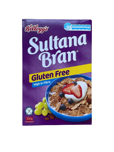 Kellogg's Sultana Bran Gluten Free Breakfast Cereal 350g