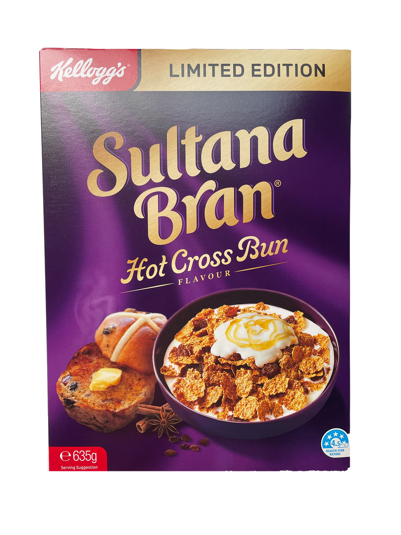 Kellogg's Sultana Bran Hot Cross Bun Flavour 635g
