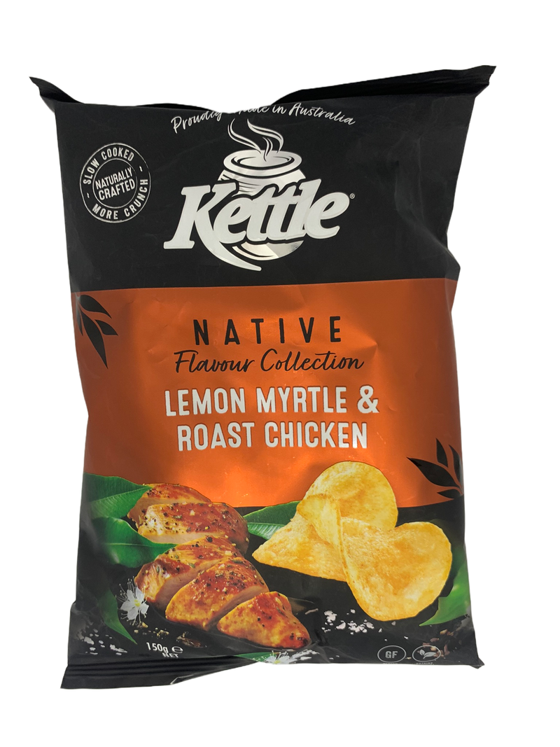 Kettle Natives Lemon Myrtle & Chicken 150g