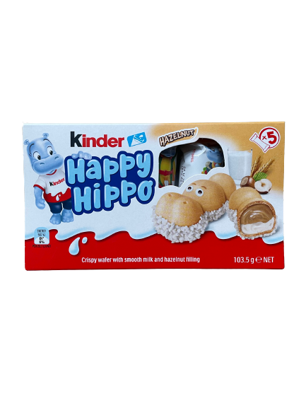 Kinder Happy Hippo Hazelnut Biscuit Multipack 103.5g