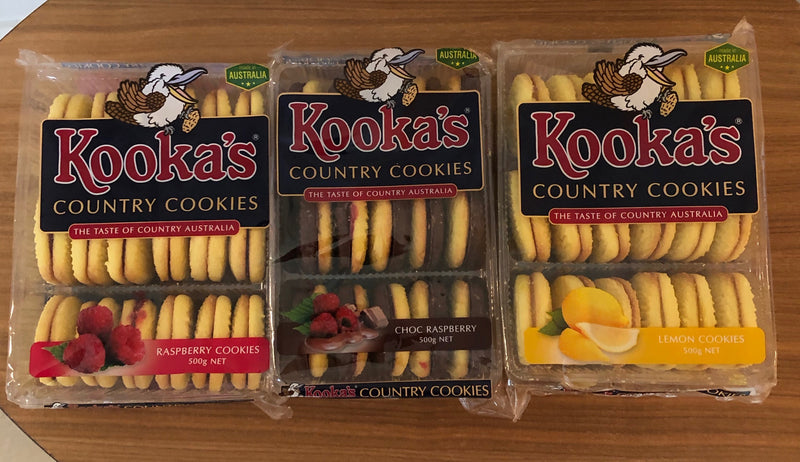 Kookas Country Cookies (3 choices)