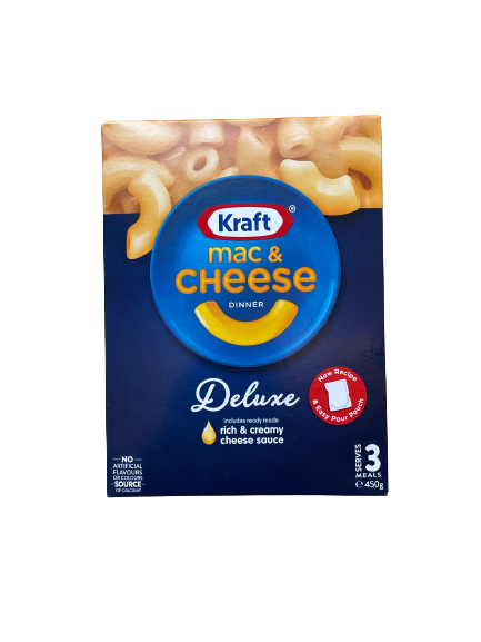 Kraft Mac & Cheese Deluxe Pasta 450g