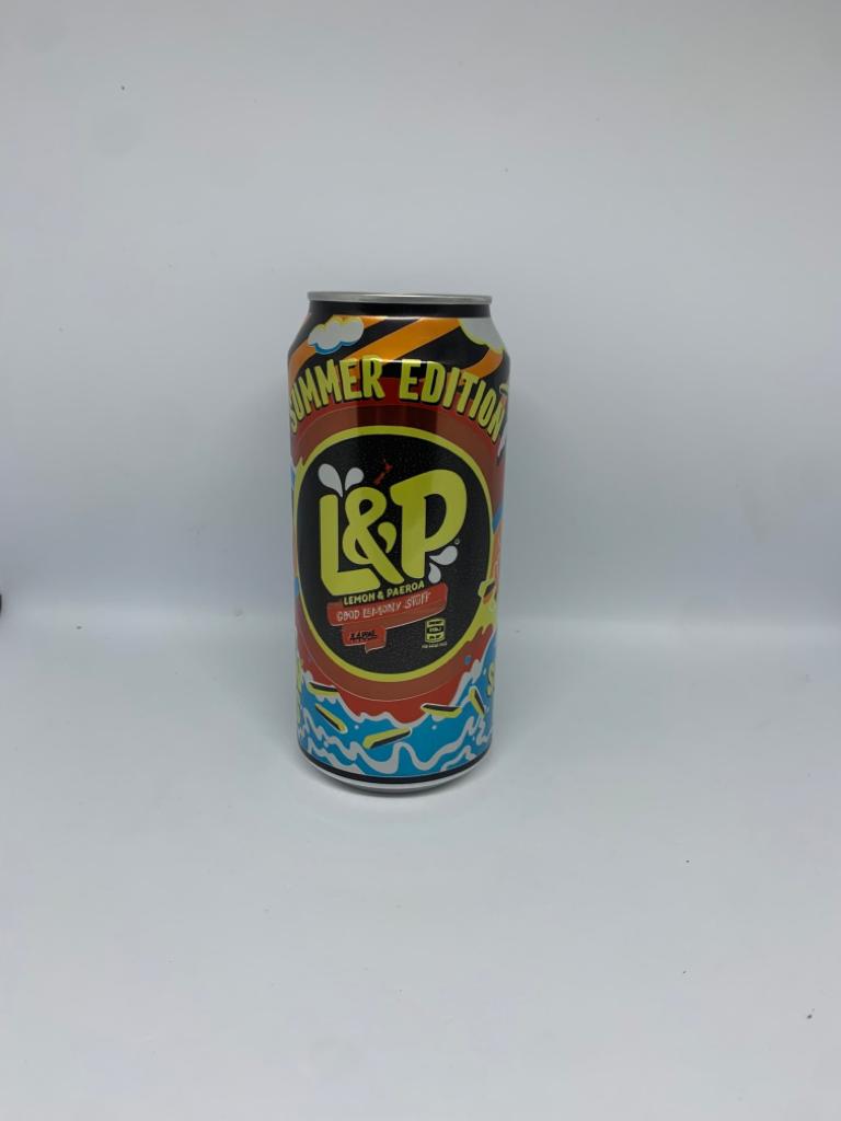 L&P Lemon Paeroa Soft Drink 440ml