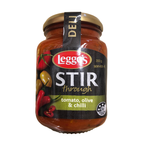 Leggo's Stir Through - Tomato, Olive & Chilli 350g