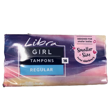 Libra Girl Tampons - 16 Regular