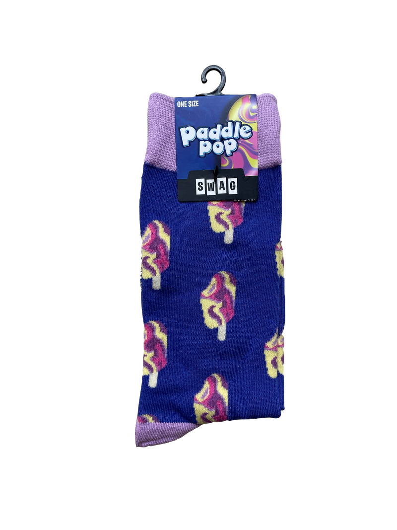 Licensed Crew Socks - Paddle Pop