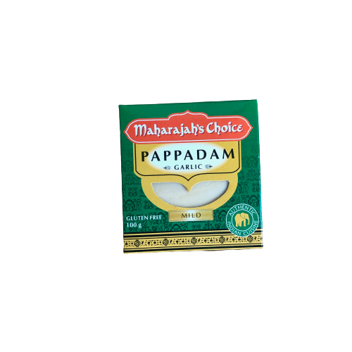 Maharajah's Choice - Garlic Pappadam - 100g