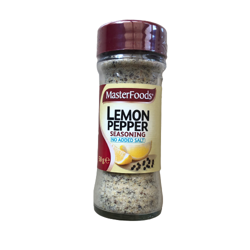 Masterfoods Lemon Pepper Seasoning (NO SALT) 50g