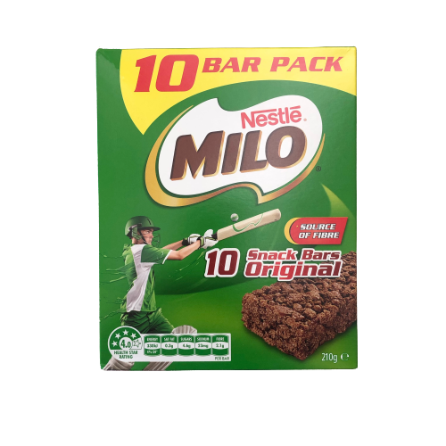 Milo - Original Snack Bars - 10 bars