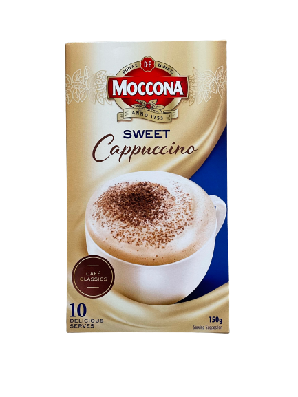 Moccona Sweet Cappuccino 10 pack 150g