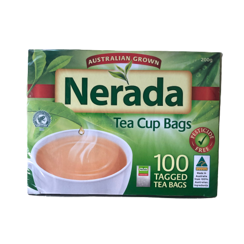 Nerada 100 tagged teabags