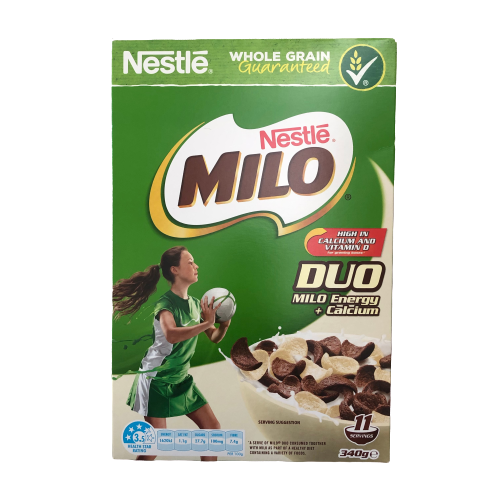 Milo Duo Cereal 340g