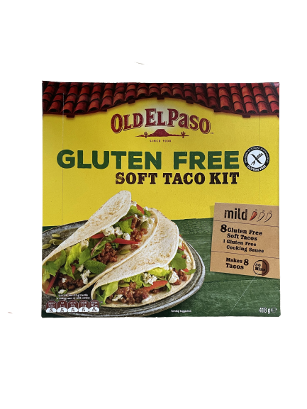 Old El Paso Gluten Free Soft Taco Kit 418g